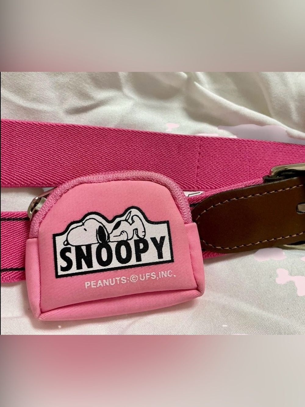 Snoopy Pink Kids Belt Bag – Peanuts Licensed